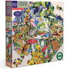 eeBoo Poisonous Mushrooms 500 Piece Octagon Jigsaw Puzzle, 20.3" x 20.3"