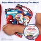 Marvel Spider-Man Imagine Ink Activity Book Bundle, Spiderman Books for Kids, Magic Ink Pictures and Mess-Free Game Book, 2 Books and 2 Markers, Ages