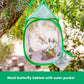 Educational Insights GeoSafari Jr. Butterfly Bungalow, Science Kit with Live Caterpillars, Home & Classroom Insect Habitat, Raise & Release Your Own