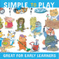 Briarpatch, Richard Scarry's What Do People Do Card Game, Based on Early Reader Books for Preschool, Kindergarten and 1st Grade