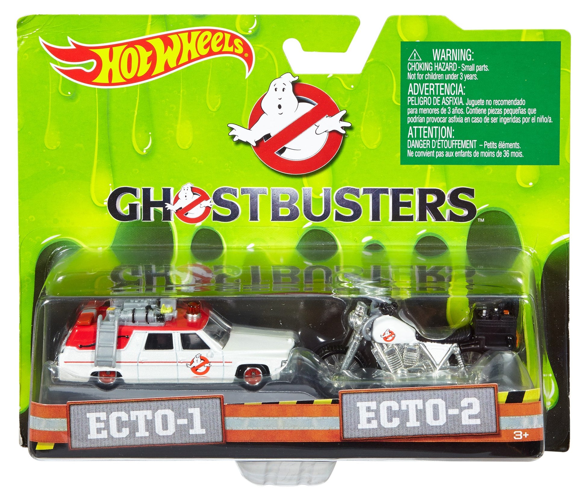 Hot Wheels Ghostbusters 1:64 Scale Diecast Figure (2 Pack)