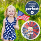 US Presidents for Kids Flash Cards -46 President Cards -Learn Presidents of The USA -Includes US Presidents Party & Vice President Facts -Gift - Ages