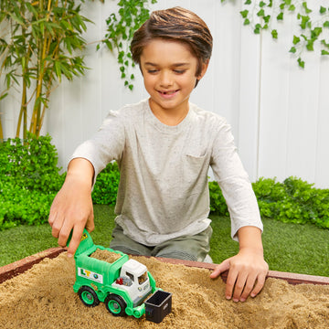 Little Tikes Dirt Diggers Mini Garbage Truck Indoor Outdoor Multicolor Toy Car and Toy Vehicles for On the Go Play for Kids 2+