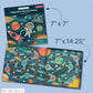 Stephen Joseph Magnetic Racing Game for Kids, Space 2-4 Player Game