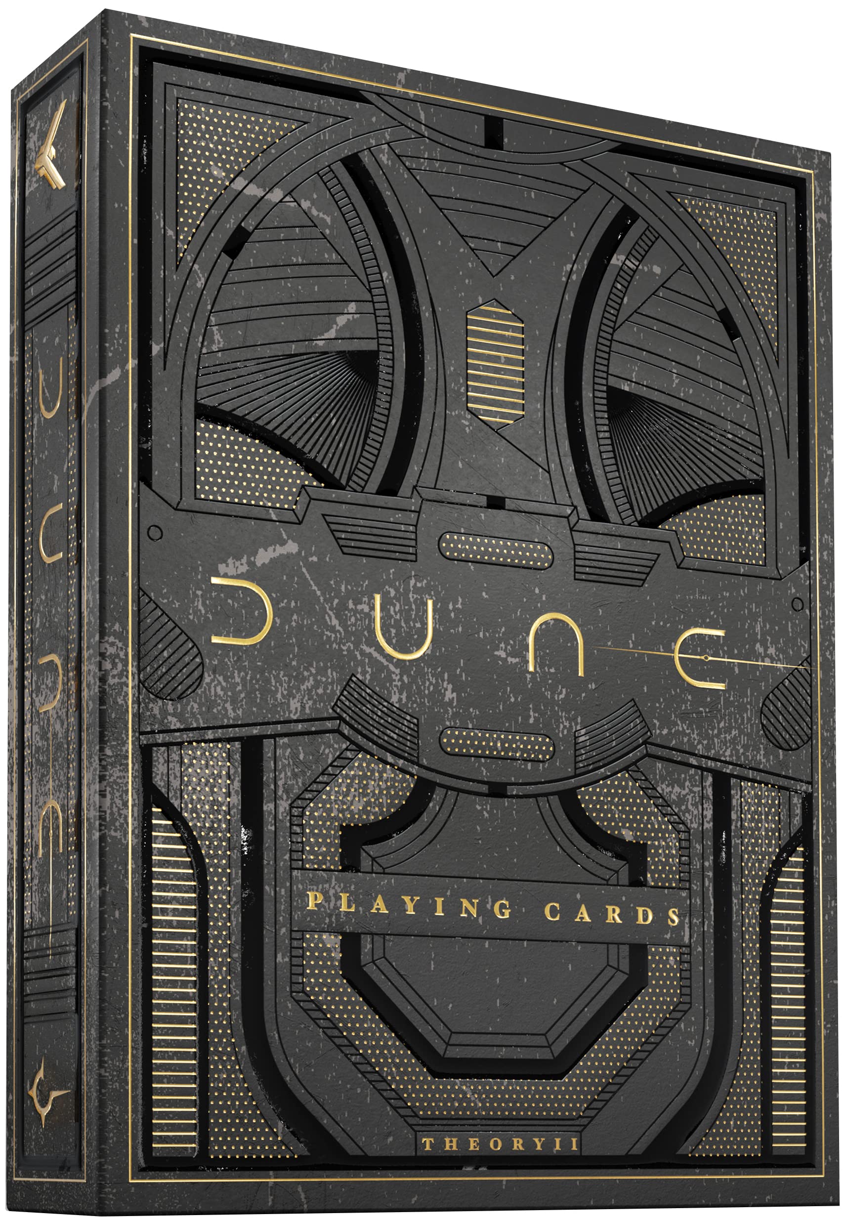 theory11 Dune Playing Cards, Grey/Gold