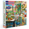 eeBoo Springtime Kitchen 1000 Piece Square Jigsaw Puzzle, 23" x 23"