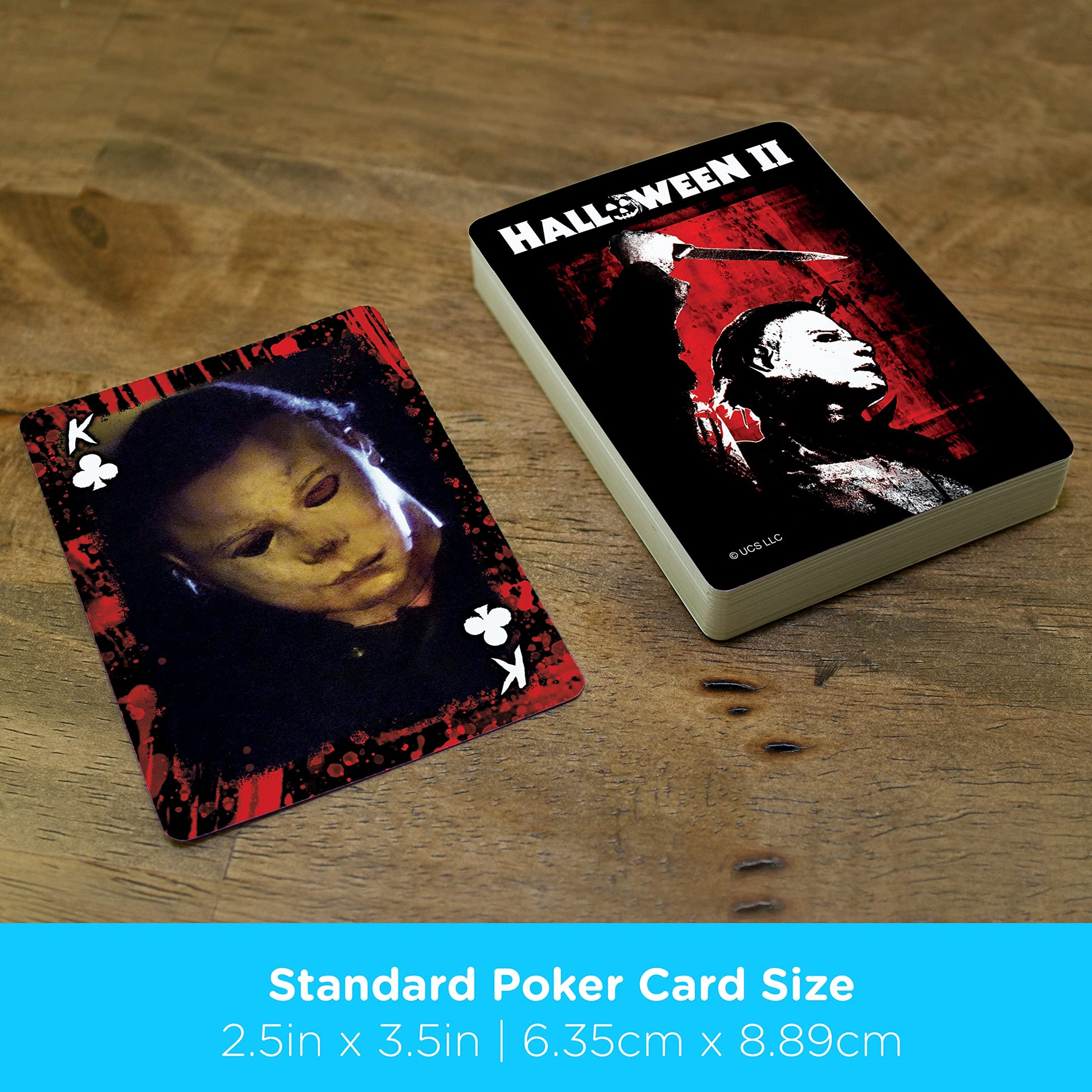 AQUARIUS Halloween 2 Playing Cards - Halloween 2 Themed Deck of Cards for Your Favorite Card Games - Officially Licensed Halloween Merchandise