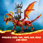 LEGO NINJAGO Source Dragon of Motion Adventure Toy for Kids, Ninja Playset for Independent Play with 6 Minifigures, Birthday Gift for Boys and Girls