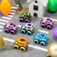JOYIN 12 Pcs Easter Eggs Filled with Pull Back Monster Cars, Easter Trucks Cars for Kids Egg Hunt, Basket Stuffers Filler and Classroom Prize