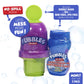 Fubbles Bubbles No Spill Bubble Tumbler Minis Party Favor 12 Pack | Bubble Toy for Babies Toddlers and Kids of All Ages | Includes 2oz Bubble Solution