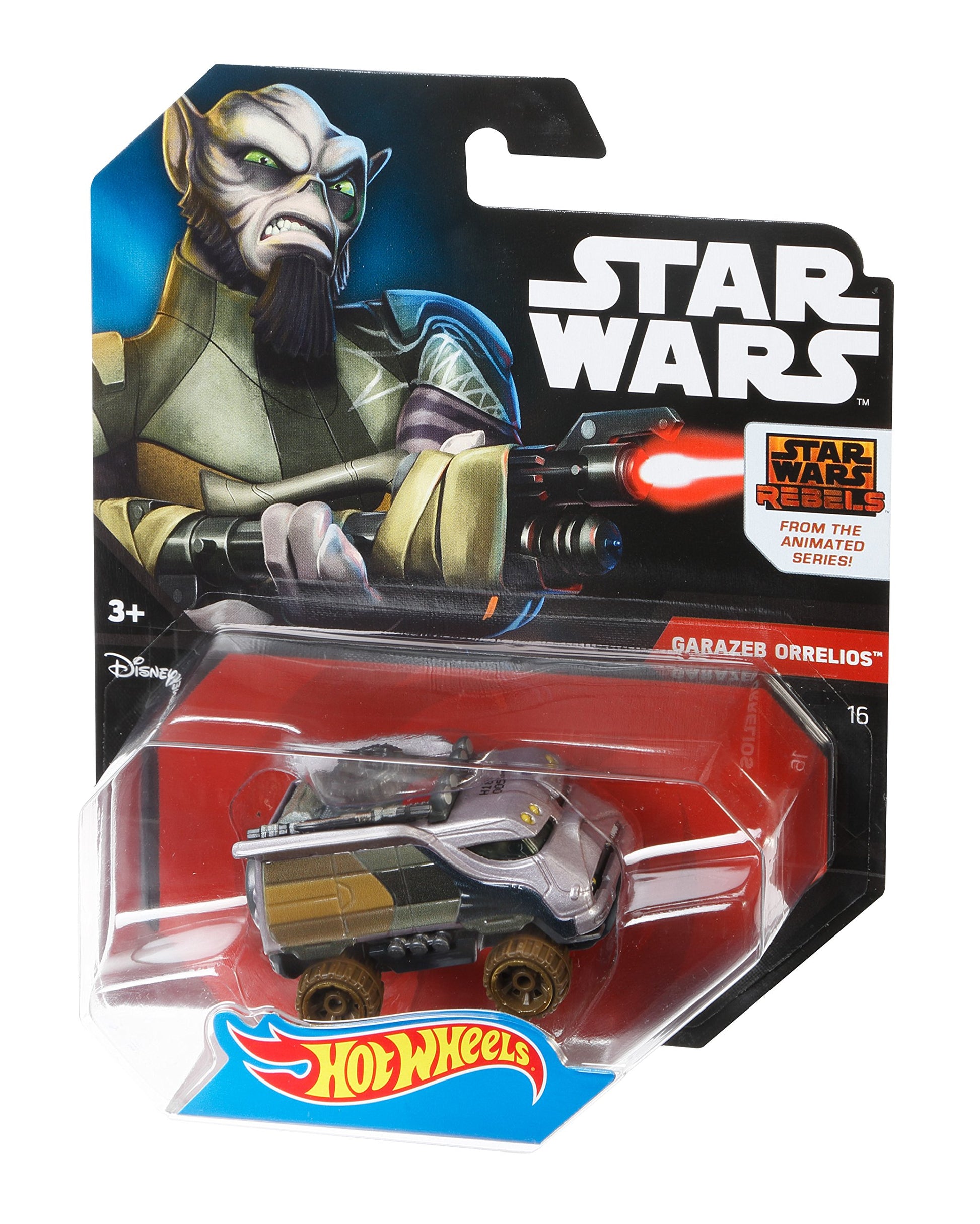 Hot Wheels Star Wars Star Wars Rebels Zeb Character Car