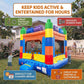Pogo Bounce House Commercial Inflatable Jump Castle & Blower Building Block