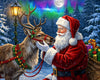 Springbok Santa's Favorite Reindeer 500 Piece Jigsaw Puzzle for Adults
