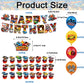 52Pcs Hot Car Birthday Party Decorations, Birthday Party Supplies for Car