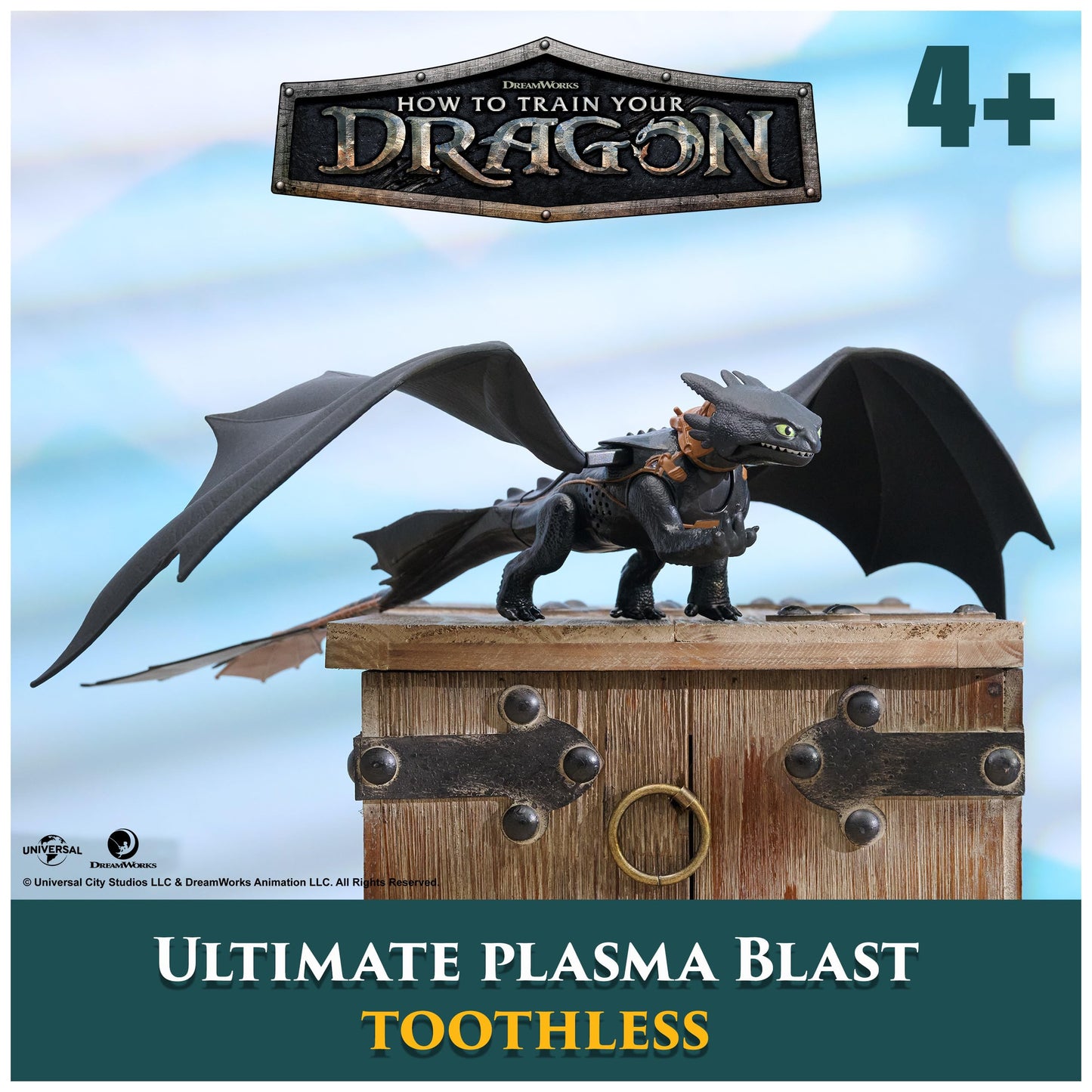 DreamWorks Dragons Ultimate Plasma Blast Toothless Interactive Dragon Toy