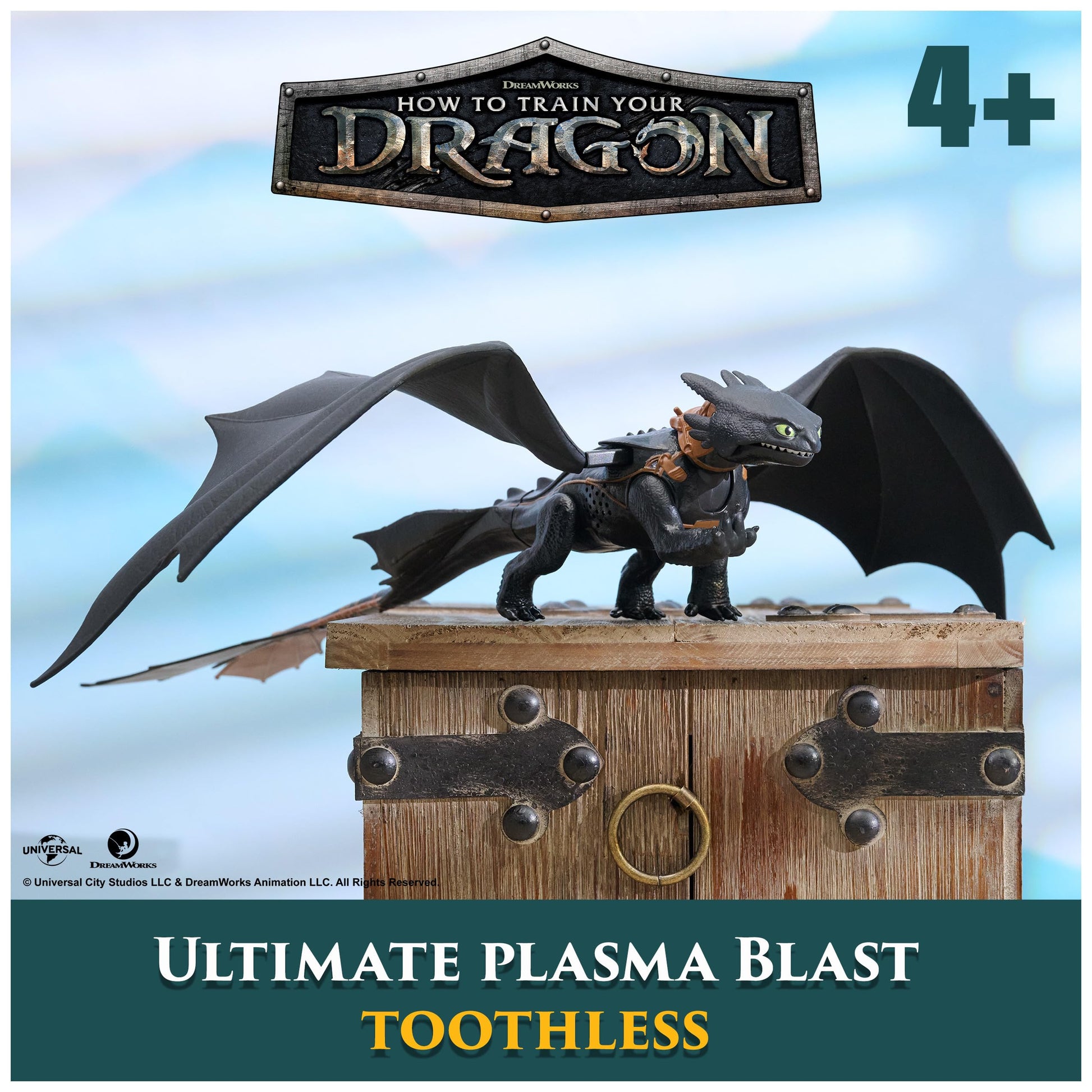 DreamWorks Dragons Ultimate Plasma Blast Toothless Interactive Dragon Toy