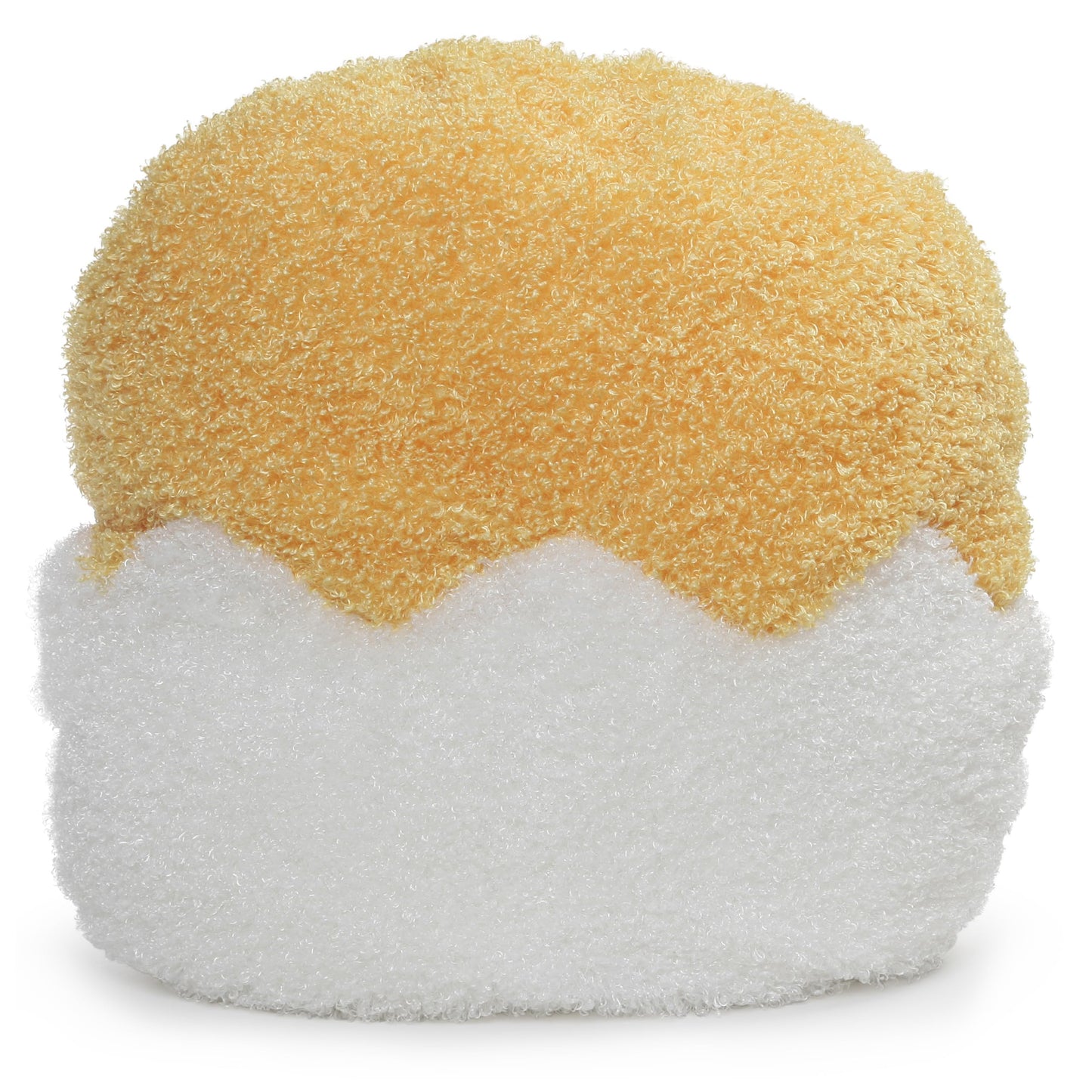 GUND Sanrio Gudetama Deluxe Egg in Shell Lazy Egg Plush Stuffed Animal, Yellow, 17"