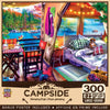 MasterPieces 300 Piece EZ Grip Jigsaw Puzzle - Glamping Style - 18"x24" - Jigsaw Puzzle with Vibrant Artwork and Durable Pieces - Fun Family Activity