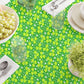 Fabric Textile Products, Machine Washable, 100% Milliken Polyester, Tablecloths, Table Runners, Napkins, & Outdoor Tablecloths, Celtic Foliage (90"