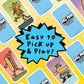 University Games Dog Man Hot Dog Card Game in a Tin , The Fast and Frenzied Collection Game for Kids Featuring Art from the Dog Man Books by Dav