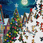 Springbok Merry Town Square 1000 Piece Christmas Jigsaw Puzzle for Adults