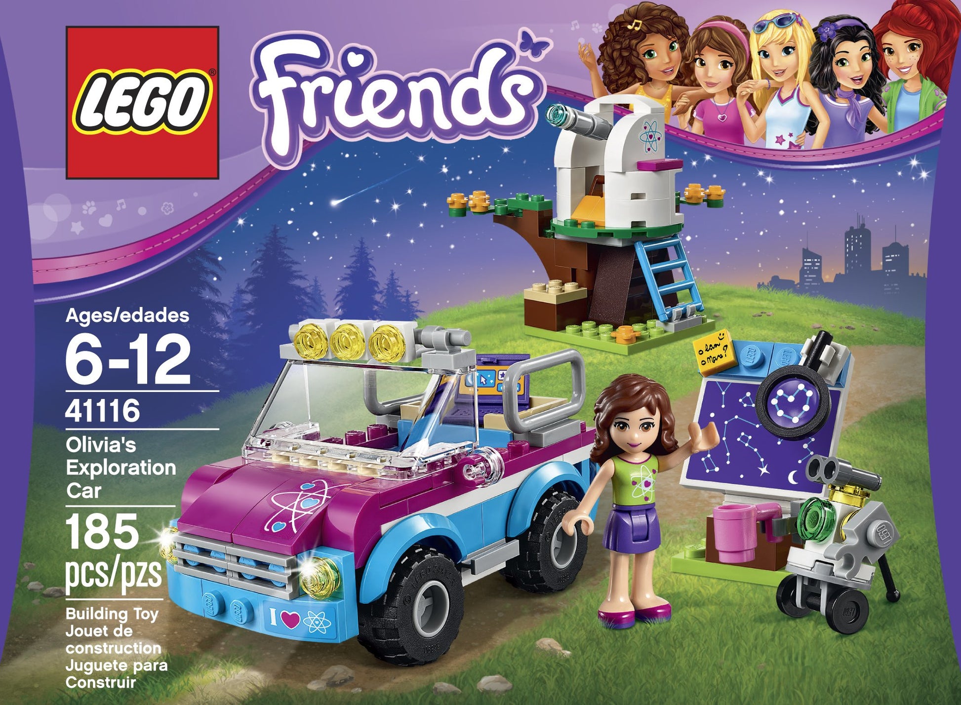 LEGO Friends Olivia's Exploration Car (185 Piece)