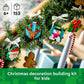 LEGO Christmas Ornament Selection Building Toys - Holiday Crafts for Family, Kids, Boys & Girls, Ages 6+ - Hanging Christmas Decorations for Tree