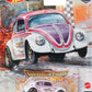 Hot Wheels Car Culture Circuit Legend Premium Toy Car, Die-Cast 1:64 Scale VW Classic Bug, Collectable Volkswagen Beetle for Play or Display