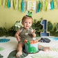 Dinosaur 1st Birthday Party Supplies - Boy Wild One Hat/Crown, Dino Roar Theme Decorations for Baby Shower & First Birthday