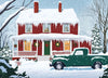Snappy Puzzles Snowed in, Snuggled Up | 1000-Piece Jigsaw Puzzle for Adults | Made in The USA with Satin Finish