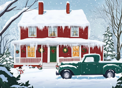 Snappy Puzzles Snowed in, Snuggled Up | 1000-Piece Jigsaw Puzzle for Adults | Made in The USA with Satin Finish