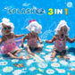 SplashEZ 3-in-1 Splash Pad, Sprinkler for Kids & Baby Pool for Learning