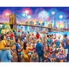 White Mountain 1000 Piece Jigsaw Puzzle Patriotic 4th, Independence Day
