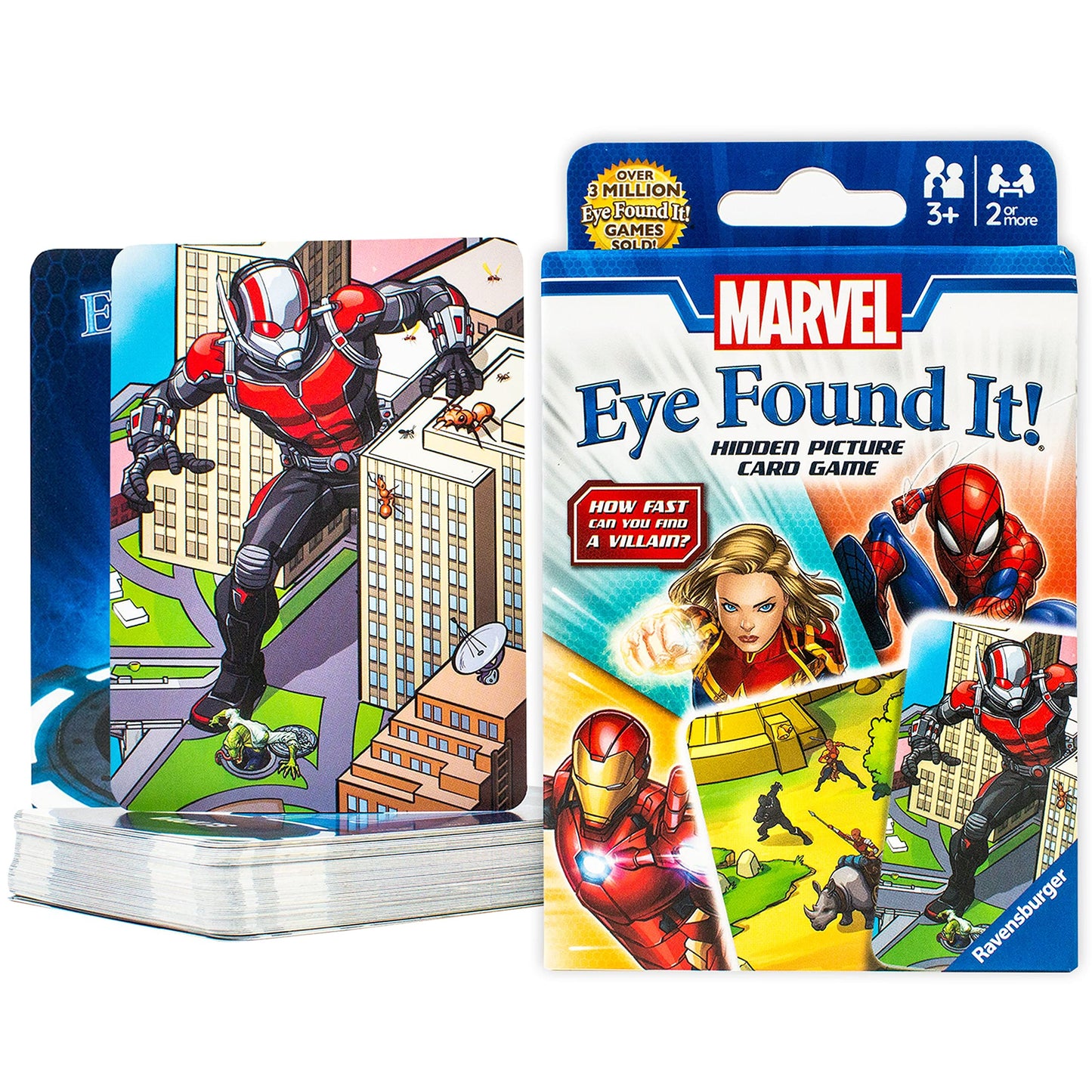 Ravensburger Marvel Eye Found It Card Game - Engaging Board Game for Children and Adults | Enhances Skill Development | Fun Family Entertainment |