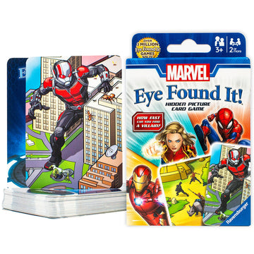 Ravensburger Marvel Eye Found It Card Game - Engaging Board Game for Children and Adults | Enhances Skill Development | Fun Family Entertainment |