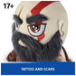 PlayStation, God of War Ragnarok, Premium 10-Inch Kratos Collector Grade Plush Toy, Cute Plushies and Kids Toys for PS5 Fans of All Ages