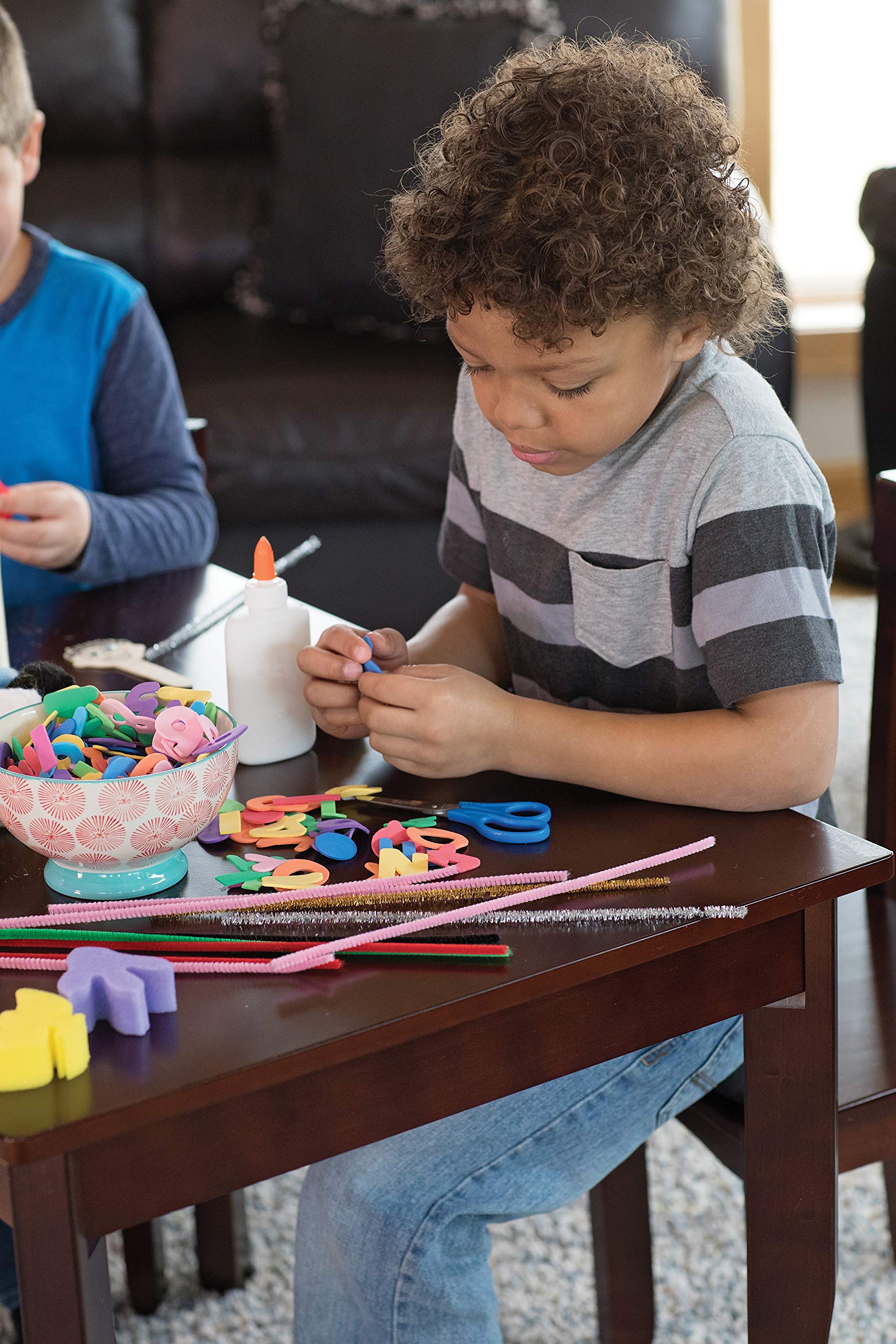 Creativity Street Chenille Stems/Pipe Cleaners 12 Inch x 4mm 100-Piece, Hot Assorted Colors, 7112-04