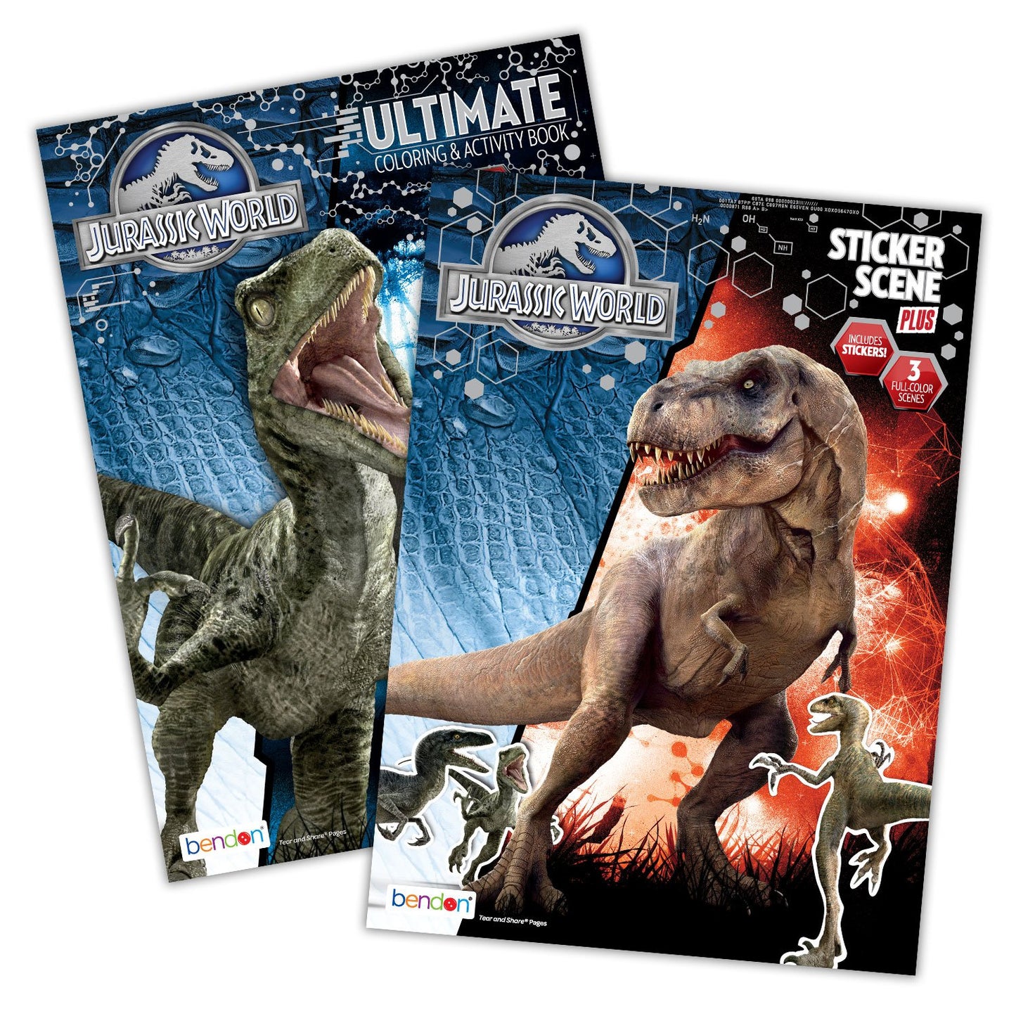 Bendon Jurassic World Color & Activity Value Pack (2 Piece)