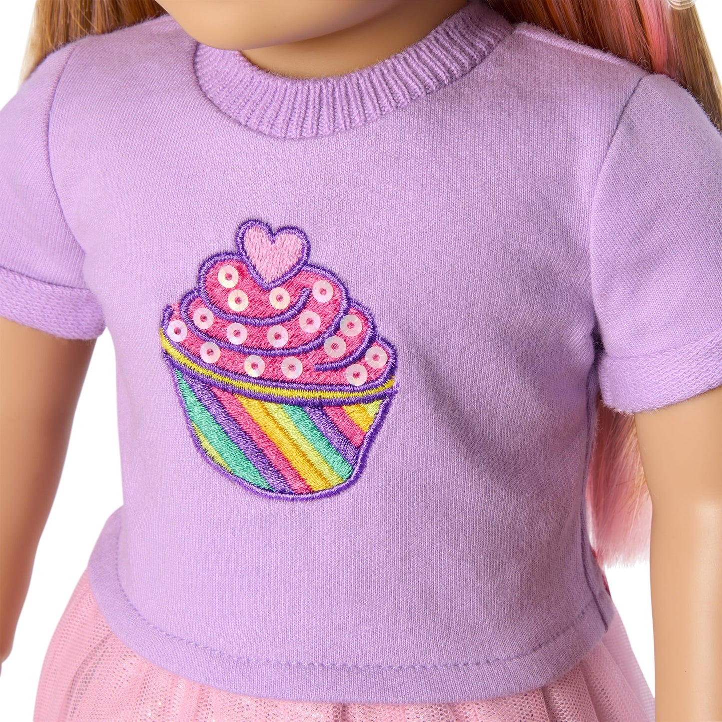 American Girl, Summer McKinny Girl of The Year 2025 Bake Sale Outfit for 18-inch Dolls, with a t-Shirt, Skirt, Headband and Shoes, Ages 6+