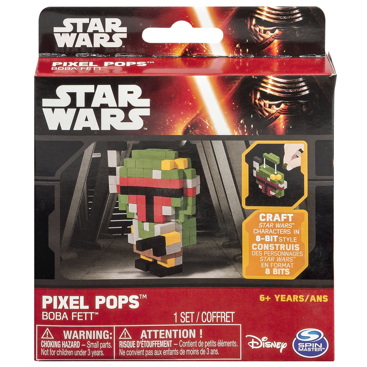Star Wars Pixel Pops - Boba Fett Action Figure