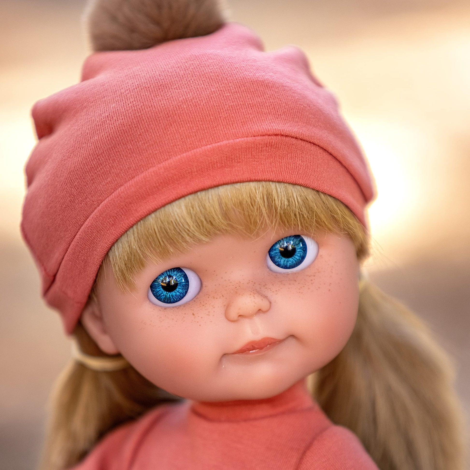JC Toys Chloe by Berenguer | 15" Nature Collection Fashion Doll | Long Blonde Hair | Multi Piece Removable Fasion Outfit | All Vinyl Posable Doll |