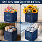 MegaCastle 12 Pack Denim and Diamonds Centerpieces Denim Party Decorations Blue Jean Baby Cowboy Baby Shower Decorations Denim Baby Shower Decorations