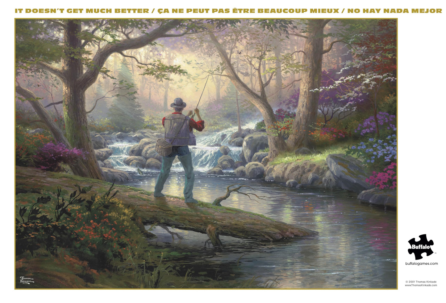 Buffalo Games - Thomas Kinkade It Doesn't Get - 500 Piece Puzzle for Adults