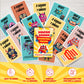 HIBULL Squish Smash Monster Trash - A Card Game of Fast Chain-Reactions | Fun Family Game for Kids & Adults | Travel Friendly | Ages 7+, 2-5 Players