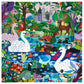 eeBoo Piece & Love: Ducks in The Clearing - 1000 Piece Puzzle - Adult Square Jigsaw, 23x23, Includes Image Reference Insert, Pieces