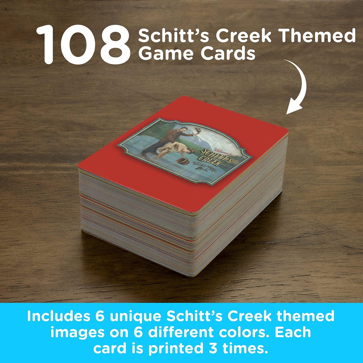 AQUARIUS Schitt's Creek Memory Master Card Game - Fun Family Party Game for Kids, Teens & Adults - Entertaining Game Night Gift - Officially Licensed