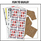 CoasterDynamix 3-D Scrambler Carnival Ride Wooden Model Kit - Electric Motorized Building Puzzle Kit for Adults and Kids, Toy Puzzles and Mini Craft