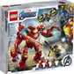 LEGO Marvel Avengers Iron Man Hulkbuster Versus A.I.M. Agent 76164, Cool, Interactive, Brick-Build Avengers Playset with Minifigures (456 Pieces)