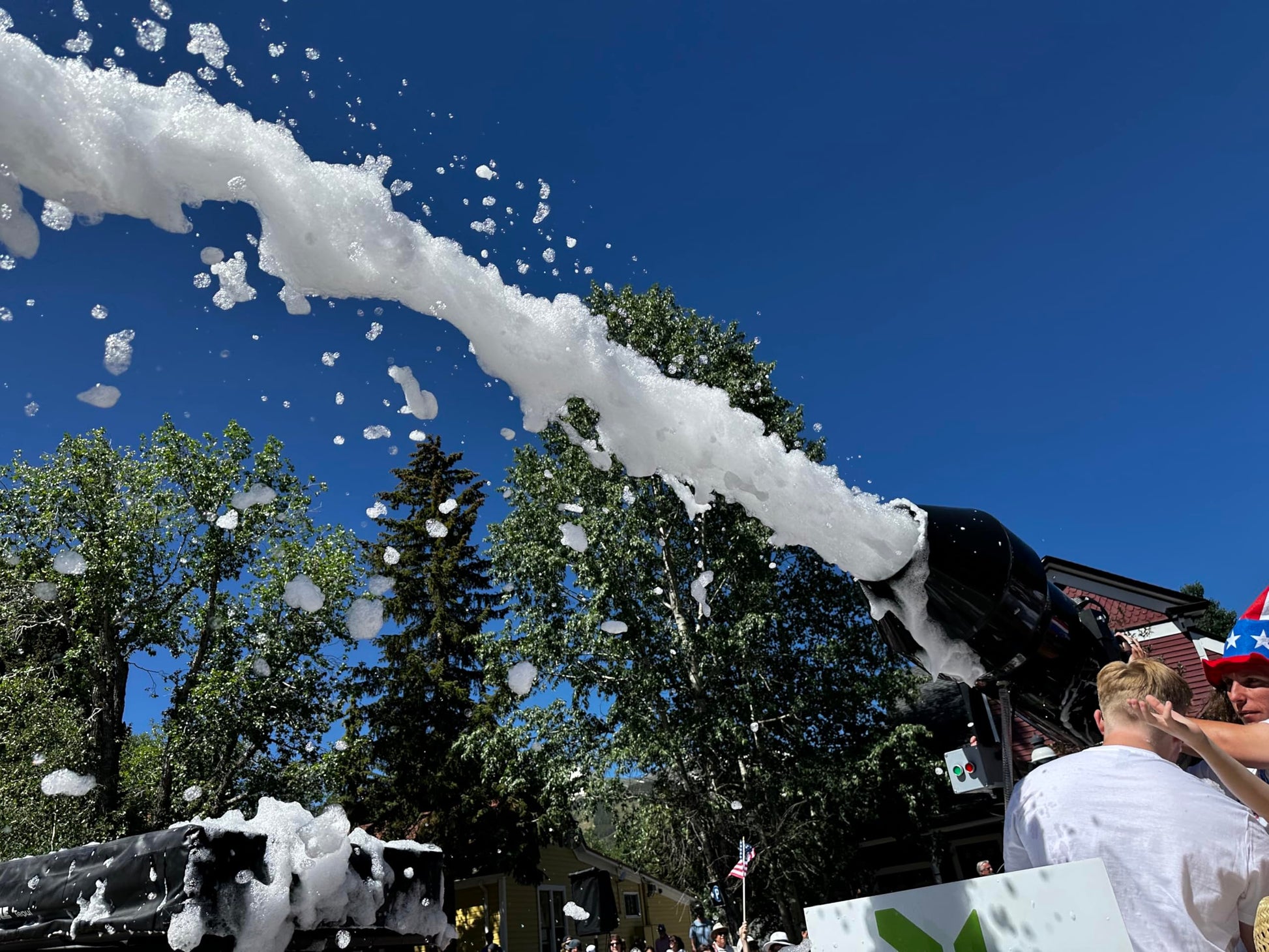 Foam Powder Pack of 2, Makes up to 240 Gallons of Foam Party Fun for Foam Machines by Dr. Party