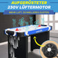SereneLife 48" Air Hockey Game Table, w/Built-in Score Tracker & Puck Dispenser, Digital LED Scoreboard & Accessories